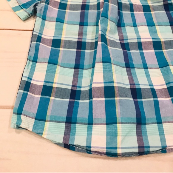 8/$25 TCP The Children’s Place Short Sleeve Plaid Sh… - Picture 11 of 11